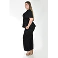 thumbnail image 2 of Conjunto sastre manga corta Roman Fashion /Tallas Extras, 2-4369 (Negro) negro 38, 2 of 6