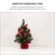thumbnail image 4 of KAKOWELY pieza de encantador mini árbol de Navidad, árbol de Navidad de escritorio, árbol de Navidad artificial, 4 of 5