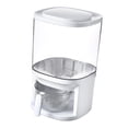 thumbnail image 2 of Dispensador de kg, contenedores de cereales para alimentos secos con taza medidora de drenaje giratoria a prueba de con, 2 of 9