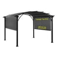 thumbnail image 4 of APEX GARDEN Replacement Sling Canopy for 10-ft x 10-ft Pergola (Dimension: 193"L x 106"W), 4 of 6