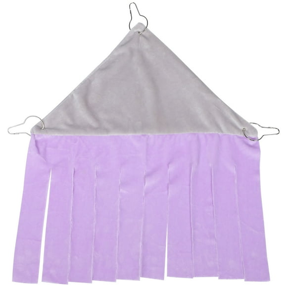Hamac Cage à Rat Abri pour Petits Animaux Tente de Couchage pour Hamster Cage d'Angle Cachette