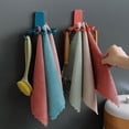 thumbnail image 5 of Gancho adhesivo para colgar toallas de pared, pinza para colgar toallas de trapo., 5 of 5