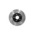 thumbnail image 1 of [Front Premium E-Coat Drilled Brake Rotors Ceramic Pads] Fit 2006 Acura CSX, 1 of 2