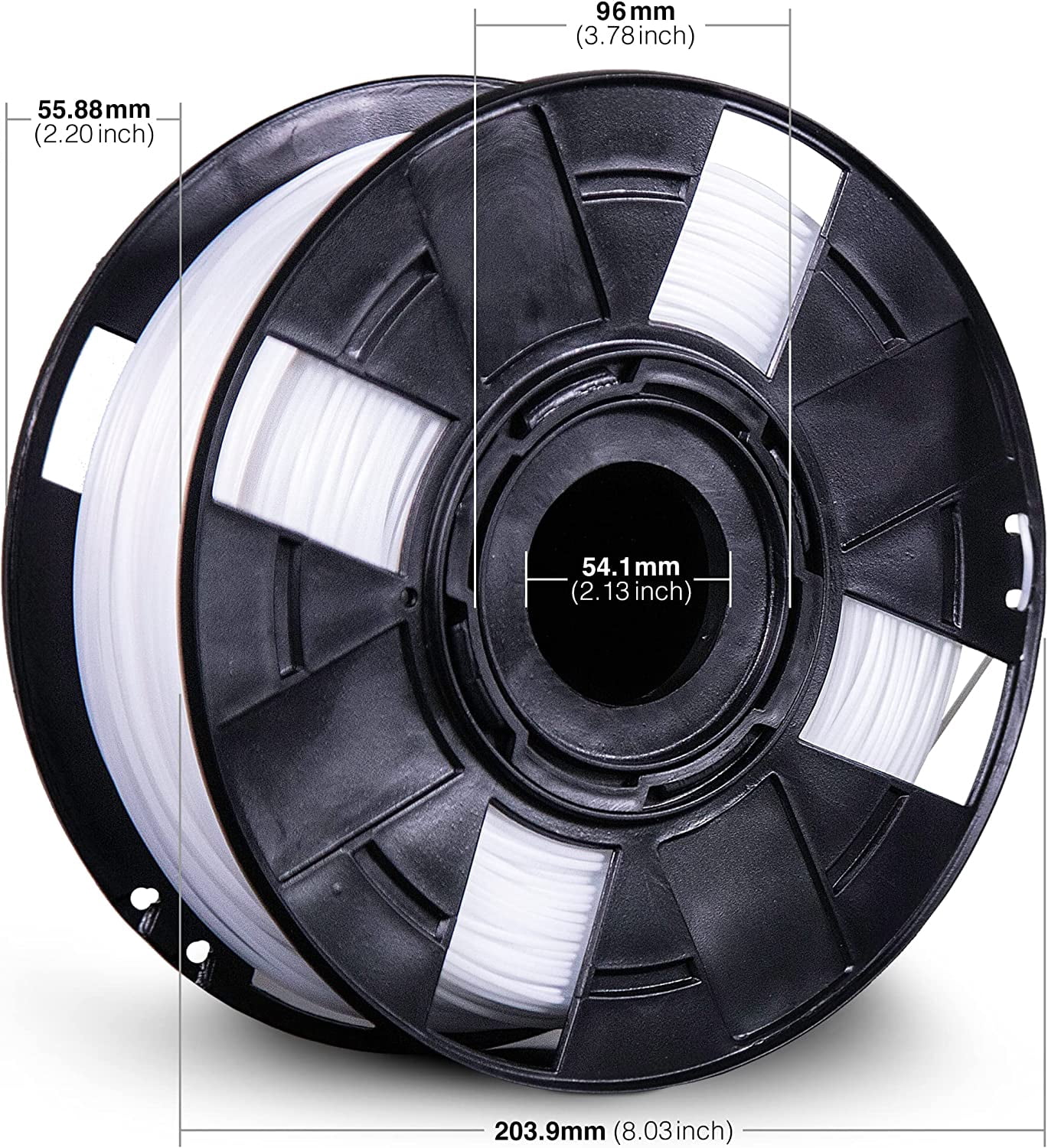 taulman3D Nylon 230 Filament - 2.85mm,  1kg, Natural