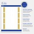 thumbnail image 4 of Avery 2" x 3" Tags, Pre-Printed Gold-Dipped Edge Design, 80 ct, 4 of 11