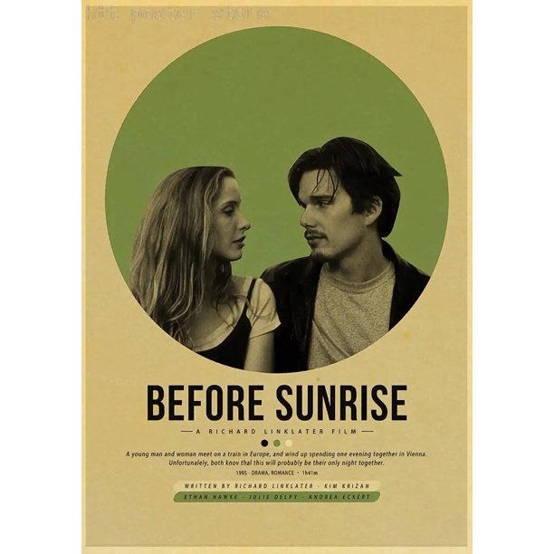 Carteles de películas clásicas, Papel Kraft Retro estético, impresiones de películas minimalistas, imágenes, arte de pared, decoración de la habitación del hogar, pinturas