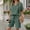 Blackish Green, variant on GZWYHT Linen Pant Sets Women 2 Piece Outfits,Cotton Short Sets For Women Bohemian Sets Sweatsuit Lounge Set Womens Beach Vacation Set Cotton Summer Sets For Women Green M