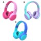 thumbnail image 4 of Auriculares para niños con dibujos animados de 3,5 mm, auriculares con cable para niños, mini auriculares portátiles plegables, color rosa Inevent EL000897-01B, 4 of 7