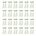 thumbnail image 1 of 24pcs Christmas Bows - 6 X 9.8 Inch, Vintage Ribbon, for Wreaths, Home Decoration, 1 of 3