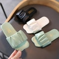 thumbnail image 2 of Summer Girls Solid Color Beach Slippers Soft Sole Casual Shoes for Indoor and Outdoor, 2 of 6