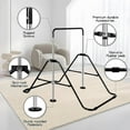 thumbnail image 6 of Expandable Gymnastics Bars with Ring, Adjustable Height Gymnastic Horizontal Bars, Gym Junior Training Bar Children Folding Training Monkey Bars for Kids, 6 of 7