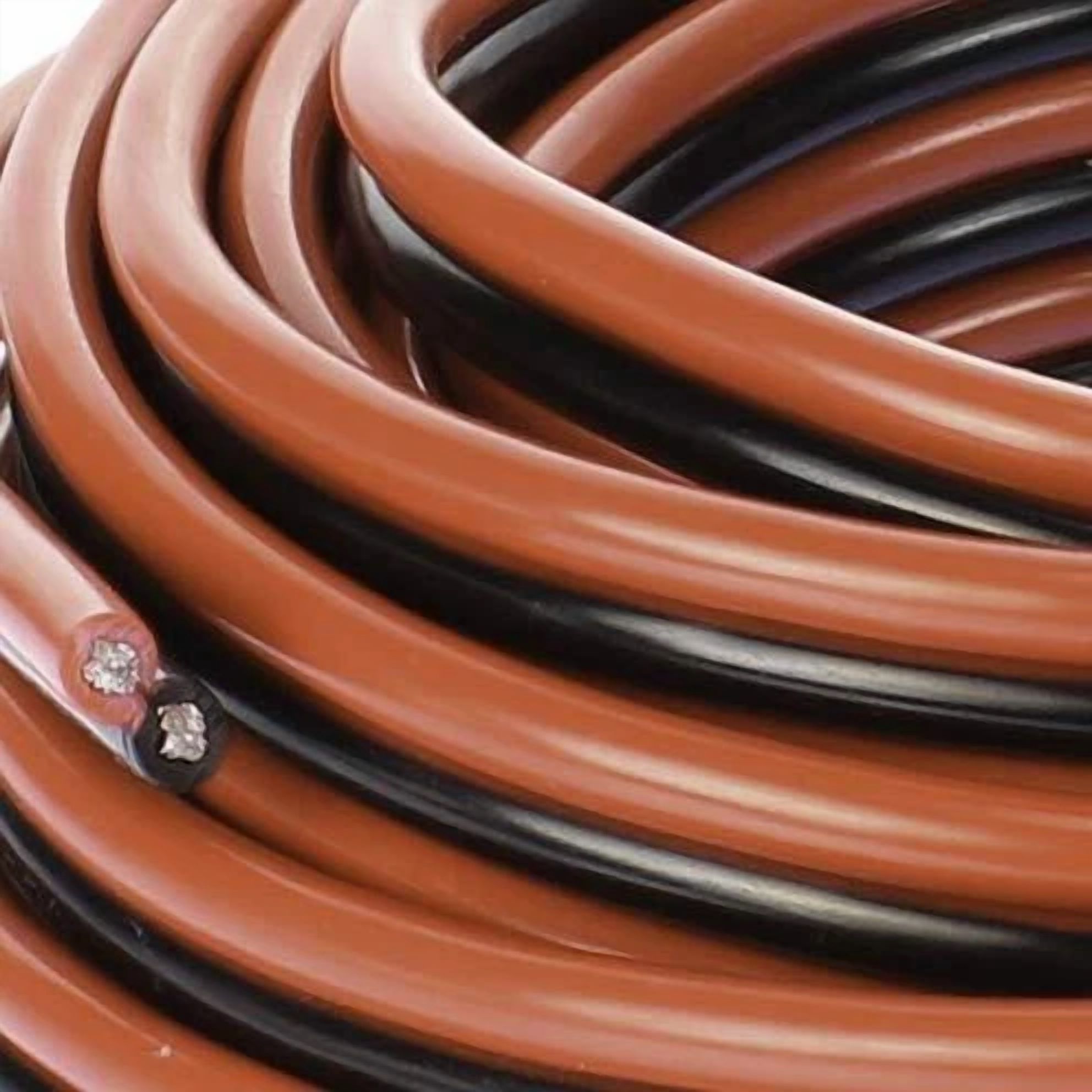 25 Ft 10 Gauge Speaker Wire Cable Car Home Audio Awg 25' Black & Red Zip Wire