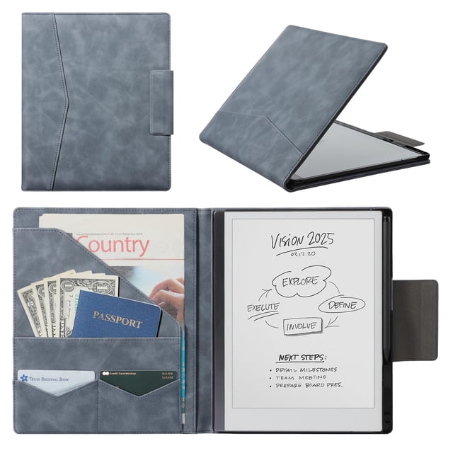 Funda para tableta CoBak Premium de piel sintética para 10.3 Remarkable 2
