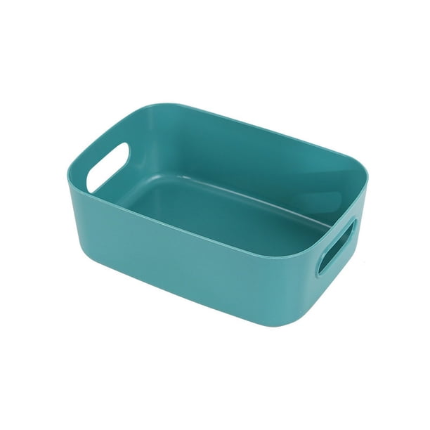 Caja de almacenamiento de artículos diversos de estilo japonés, caja de plástico para escritorio, caja de acabado cosmético, caja de almacenamiento de cocina, cesta de almacenamiento de