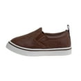 thumbnail image 2 of Beverly Hills Polo Club Toddler Boys Slip On Canvas Sneakers, Brown, Size: 8, 2 of 6