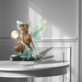 thumbnail image 3 of Sacred Glowing Fairy Desktop Ornament With Base Desktop Decoration, 3 of 5