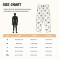thumbnail image 4 of Picia Bbaseball Dog Womens Soft Woven Cotton Elastic Waistband Sleep Pajama Pant Lounge Sleep Pant With Pockets And Drawstring-Small, 4 of 9