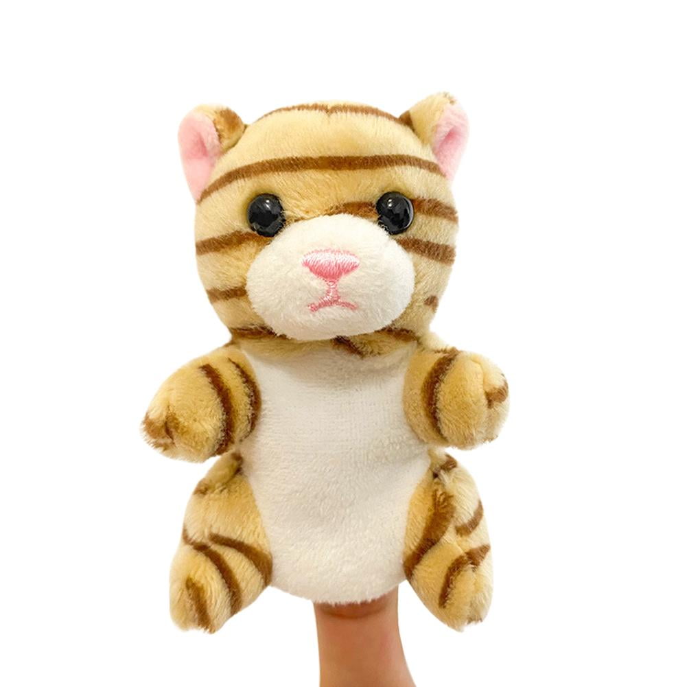 Marioneta de dedo, camisa de tela de 9 x 9 cm, pantalones de 6 x 6,8 cm, 9 g, juego de juguetes de dedo mini, ropa de muñeca, accesorios coloridos para aprendizaje