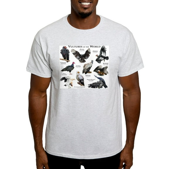 CafePress - Vultures Of The World Light T Shirt - Men's Classic Graphic T-Shirt