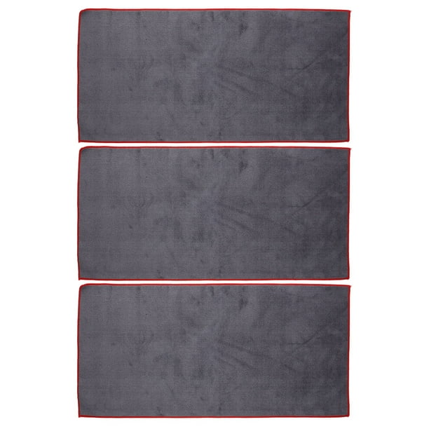3 paños absorbentes para limpieza de coches, para pulir y secar