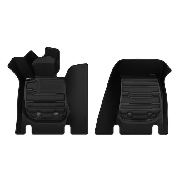 TuxMat - for Toyota Supra Manual 2023-2026 Models - Custom Car Mats - Maximum Coverage, All Weather, Laser Measured - This Full Set Includes 1st Row