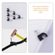 thumbnail image 5 of Grapas de alambre Grapas Cable de extensión Clips Soporte Televisión Cables coaxiales Clavo en, 5 of 6
