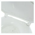 thumbnail image 4 of Big John Products 6W Big John 6-W Oversized Seat with Cover – for Round Or Elongated Toilet Bowls – Weight Capacity 800 Pounds – White, 4 of 4