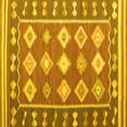 thumbnail image 1 of Ahgly Company Indoor Square Southwestern Yellow Country Area Rugs, 6' Square, 1 of 4