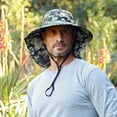 thumbnail image 5 of Safari Outdoor Fishing Hiking Hunting Boating Large Bill Sun Unisex Hat with Neck Flap by Sun Blocker, 5 of 6
