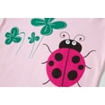 thumbnail image 4 of Girls Pajamas Sets Long Sleeve Ladybug Rainbow Pajamas 100% Cotton Kids Clothes Toddler Sleepwear 5T, 4 of 7