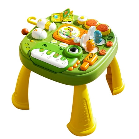 Musical Activity Table with Colorful Toys and Sounds - Versatile Play for Endless Exploration and Learning