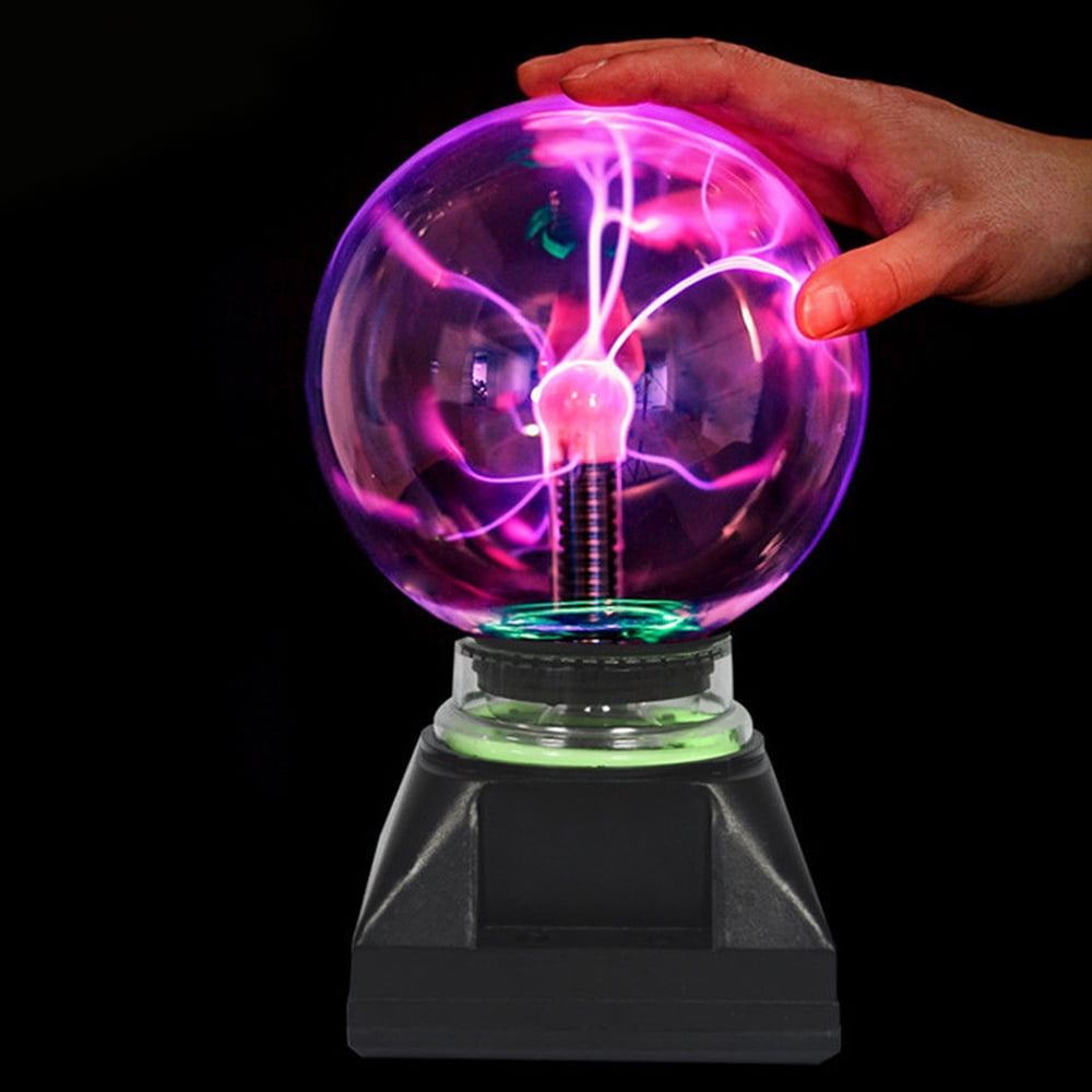 Magic Plasma Ball Desk Lamp Light Nebula Sphere Lightning Globe Glass Ball Decor 