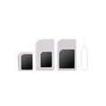 thumbnail image 2 of 4Pcs Universal Mobile Phone SIM to Micro/Standard Card Adapter Converter-White, 2 of 5