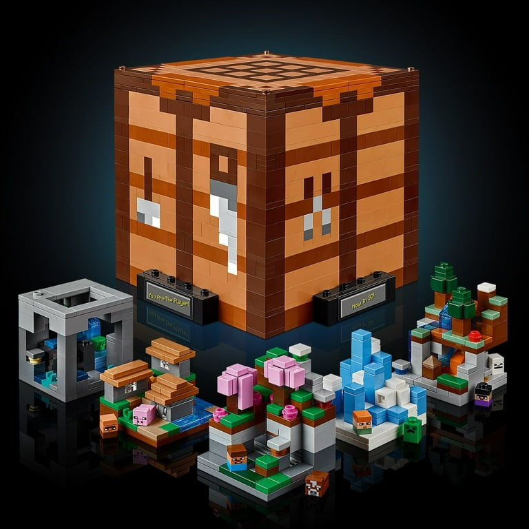 LEGO 21265 Minecraft Die Werkbank - Walmart.com