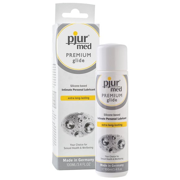 Pjur Med Premium Glide Silicone-Based Personal Lubricant, 3.4 oz