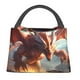 thumbnail image 1 of Fotbe Ferocious Dragon Fury Bolsa Térmica Portátil con Estampado, Bolsa de Entrega de Alimentos Aislada, Bolsa Reutilizable de Gran Capacidad para Comidas y Supermercado, 1 of 6