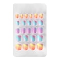 thumbnail image 2 of Uñas Bys mini me rainbow glitters 24 pzas, 2 of 3