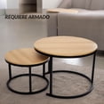 thumbnail image 3 of Juego de Mesas Ilios Innova Redondas Maple, 3 of 9