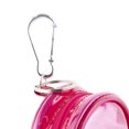 thumbnail image 5 of Claire's Girls Clear Pink Mini Jelly Backpack Metal Keychain, Children's, 5 of 6