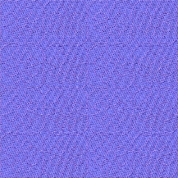 Ahgly Company Machine Washable Indoor Square Transitional Purple Mimosa Purple Area Rugs, 7' Square