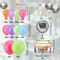 thumbnail image 3 of 119pcs Atmosphere Disco Party DIY Balloon Kit Indoor Outdoor 80s 90s Decor Retro, 3 of 9