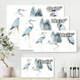thumbnail image 4 of Portrait Of Heron Birds II 8 in x 12 in Painting Canvas Art Print, by Designart, 4 of 4