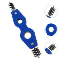 LEORX Brush for Car Interior Steel Wire Rust Removal Industrial Cleaning 1Pcs