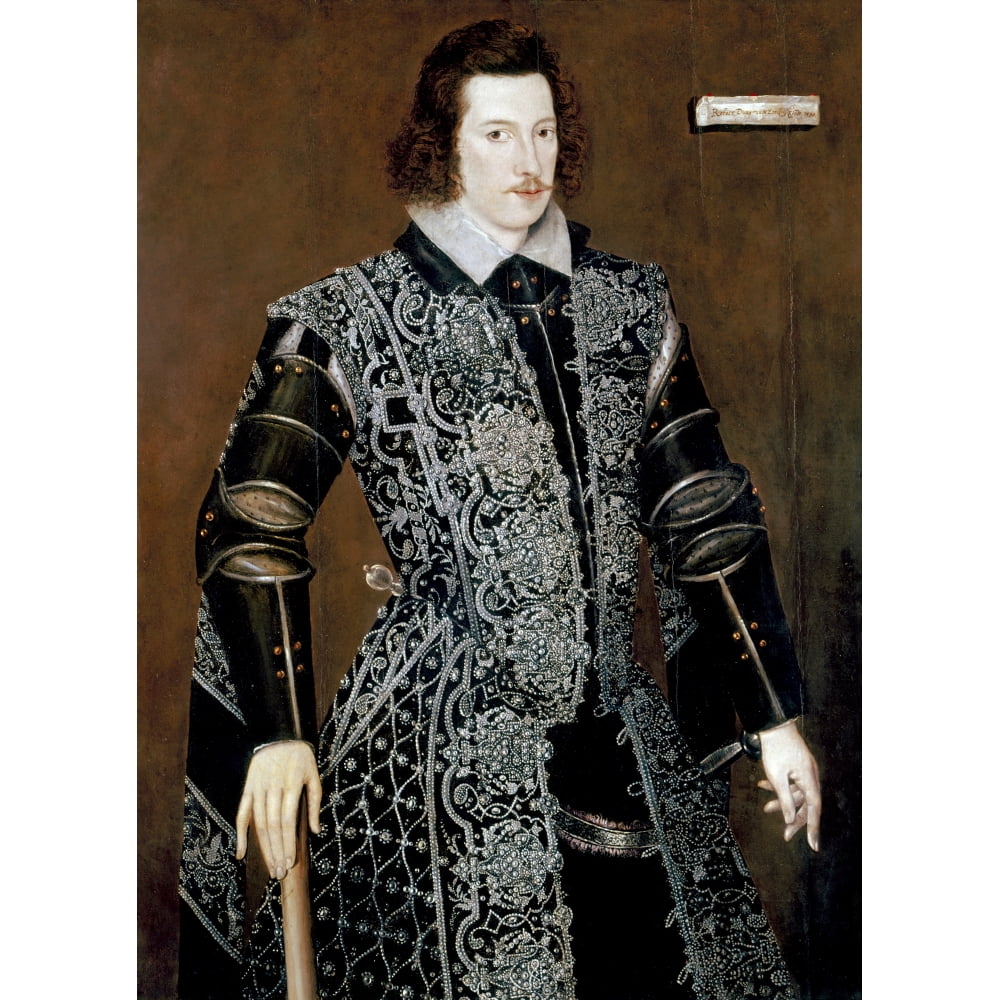 Sir Robert Devereux /N(1566-1601). Robert Devereux, 2Nd Earl Of Essex ...