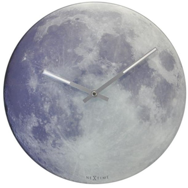 Kirch NT8634 Horloge Murale Lune Bleue