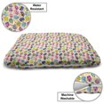 thumbnail image 3 of Mushroom Pet Bed, Colorful Mushroom Vibrant Display Ingredient Variety Fun Design, Chew Resistant Pad for Dogs and Cats Cushion with Removable Cover, 24" x 39", Multicolor, by Ambesonne, 3 of 4