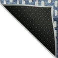 thumbnail image 3 of Addison Rugs Chantille Indoor/Outdoor Transitional Geometric Blue Washable Rectangle Rug, 5' x 7'6", 3 of 6