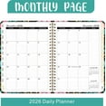 thumbnail image 2 of MGEZCOO 2026 Weekly & Monthly Planner, 8.46" x 6.10", Jan–Dec, Spiral Hardcover with Tabs & Pocket, 2 of 7