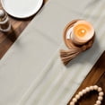 thumbnail image 3 of Grey Striped Table Runner 90 Inches, Vintage Stripes Ombre Bed Runner Dresser Scarves Tabletop for Indoor Outdoor Parties/Ceremony/Banquet, 13" x 90", 3 of 9