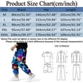 thumbnail image 5 of Vedolay Men Pants Mens Streetwear Elastic Waist Loose Straight Leg Baggy Cargo Pants with Multi Pockets,Red XL, 5 of 5